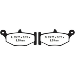 Brakes - FA419 Organic - EBC (Rear)