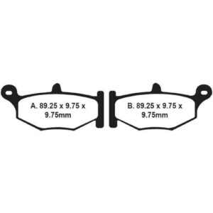 Brakes - FA419HH Fully Sintered - EBC (Rear)