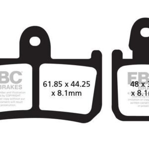 Brakes - FA442/4HH Fully Sintered - EBC (2 Set Front)