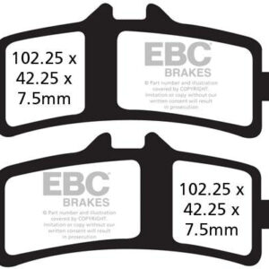 Brakes - FA447HH Fully Sintered - EBC (2 Set Front)