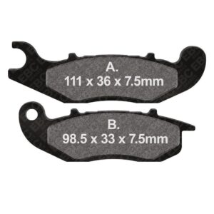 Brakes - FA465HH Fully Sintered - EBC (Front)