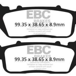 Brakes - FA488HH Fully Sintered - EBC
