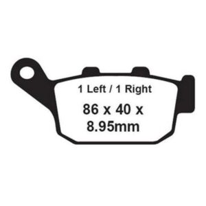 Brakes - FA496HH Fully Sintered - EBC (Rear)