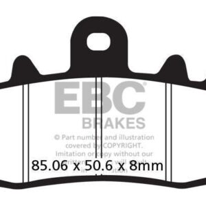 BMW R1250GS Fully Sintered - EBC (2 Set Front)