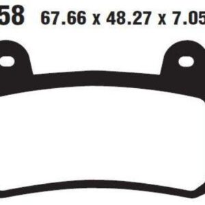Brakes - FA658HH Fully Sintered - EBC