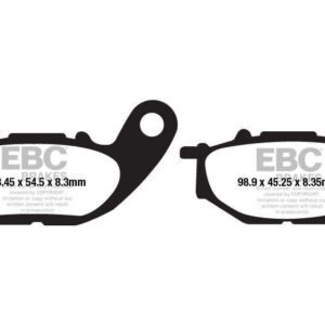 Brakes - FA663HH Fully Sintered - EBC (Front)