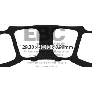 Brakes - FA717HH Fully Sintered - EBC (Front)