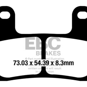 Brakes - Fully Sintered FA724HH - EBC