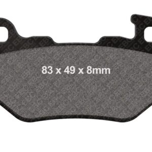 Brakes - FA760HH Fully Sintered - EBC (Rear)