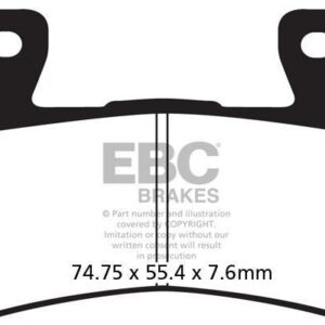 Brakes - GPFAX296HH Grand Prix - EBC (1 Set)