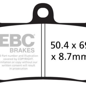 Brakes - GPFAX380HH Grand Prix - EBC (1 Set)