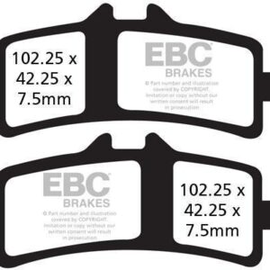 Brakes - GPFAX447HH Grand Prix - EBC (1 Set)