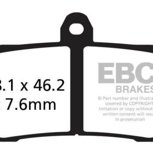 Brakes - GPFAX491HH Grand Prix - EBC (1 Set)