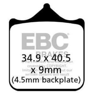Brakes - GPFA604/4HH Grand Prix - EBC (1 Set)