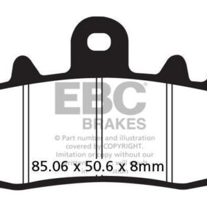 Brakes - GPFAX630HH Grand Prix - EBC (1 Set)