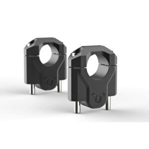 SW-Motech 40mm Handlebar Risers for BMW R1200GS / R1250GS - Black