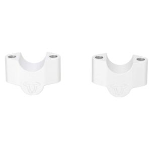 SW-Motech 30mm Handlebar Risers for Triumph Tiger 900 GT / Rally Pro - Silver