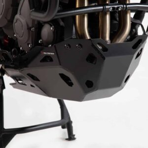 SW-Motech Sump Guard for Tiger 900 - Black - For use only without OEM Crashbars