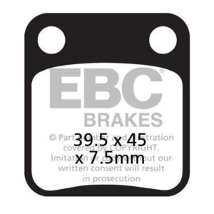 Brakes - MX054 Motocross Race - EBC (Rear)