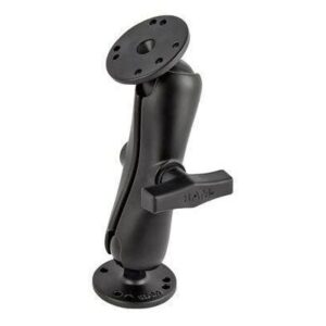 RAM C Size 38mm (1.5") Ball Mount with 50.8mm 2/2.5" Plate (AMPs Hole)
