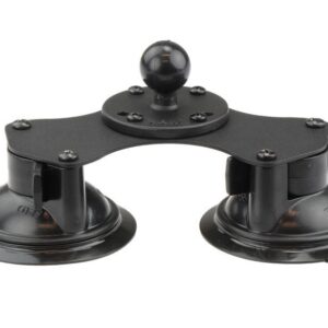 RAM Base Car - Twist-Lock Dual Suction Cup Base with Ball 25mm (1")