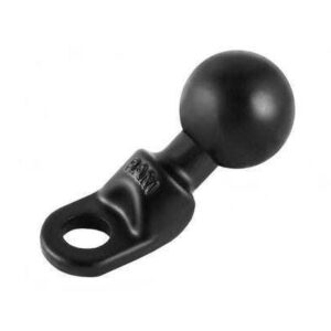 RAM Base - MIRROR Base with 9mm Hole and 25mm (1") Ball