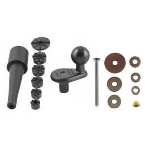 RAM Base - Motorcycle Fork Stem Base with 25mm (1") Ball