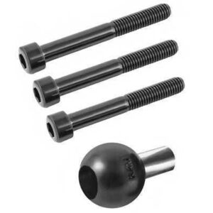 RAM BASE - Mirror Screws M8 * 1.25 (3 Size) Male Thread 25mm (1") Ball