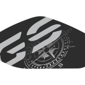 BMW R1250GS Ergonomics - Knee Pad Vinyl Black