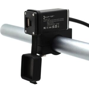 Handlebar Mounted 36W PD USB-C + QC 3.0 (Aluminium)