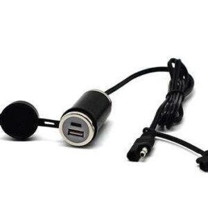 SAE to 36W PD USB-C + QC 3.0 (CABLED)