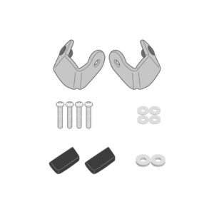 GIVI D5132KIT Mounting Kit for Windscreen 5132DT to be Mounted on BMW C 400 GT