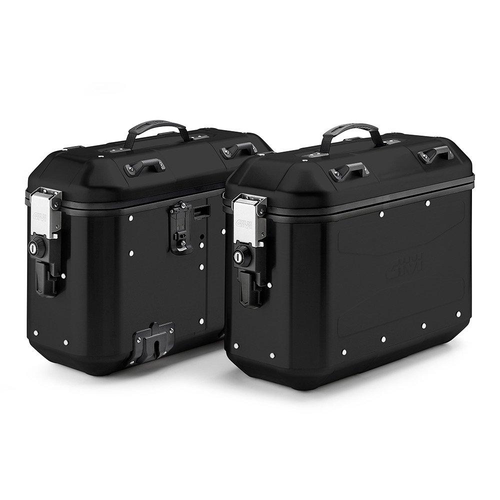 36L DOLOMITI MONOKEY PANNIER SET - BLACK