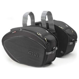 GIVI EA100B - PAIR OF EXPANDABLE SADDLE BAGS 20L - 35L EACH