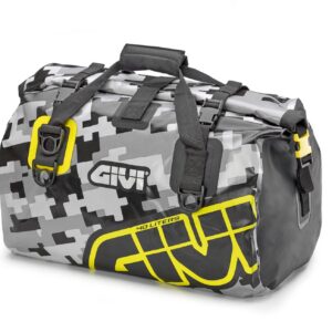 GIVI EA115CM - 40LT WATERPROOF TAIL BAG - CAMO PRINT