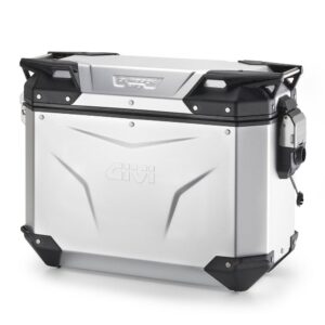GIVI OBKEV37AAL - Left-side Trekker Outback EVO Anodised Aluminium side-case - 37 LTR