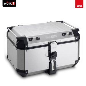 58L MONOKEY TOPCASE - TREKKER OUTBACK - ALUMINIUM