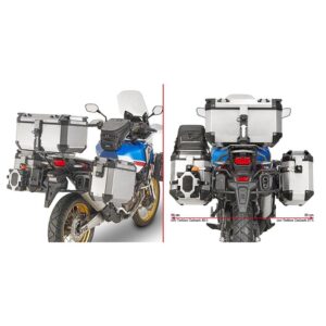 PL1161CAM - PANNIER HOLDER - OUTBACK TREKKER - HONDA AFRICA TWIN ('18-'19)