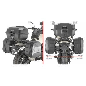GIVI PL9059 - Monokey Side Rack For Royal Enfield Himalayan 450 - (2024)
