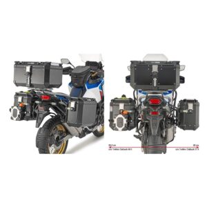 PLO1178CAM - PANNIER HOLDER - OUTBACK TREKKER - HONDA AFRICA TWIN ADVENTURE SPORTS ('20-'23)