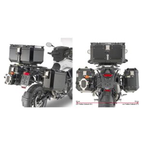 PLO6415CAM - OUTBACK TREKKER PANNIER HOLDER - TRIUMPH TIGER 900