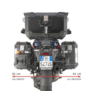 Side Cases Monokey For BMW R1300GS - SPLOS5143CAM GIVI