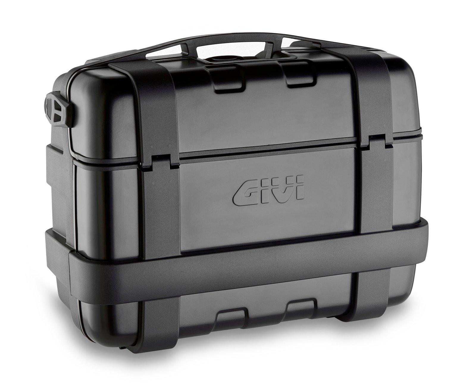 33L MONOKEY TOP/SIDE CASE - TREKKER SERIES - BLACK