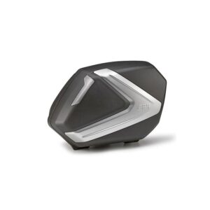 V37NT - 37L MONOKEY-SIDE PANNIERS BLACK - SILVER INSERT - SMOKED REFLECTOR