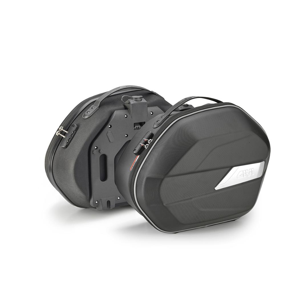 25L WEIGHTLESS - MONOKEY PANNIER SET - SEMI-RIGID