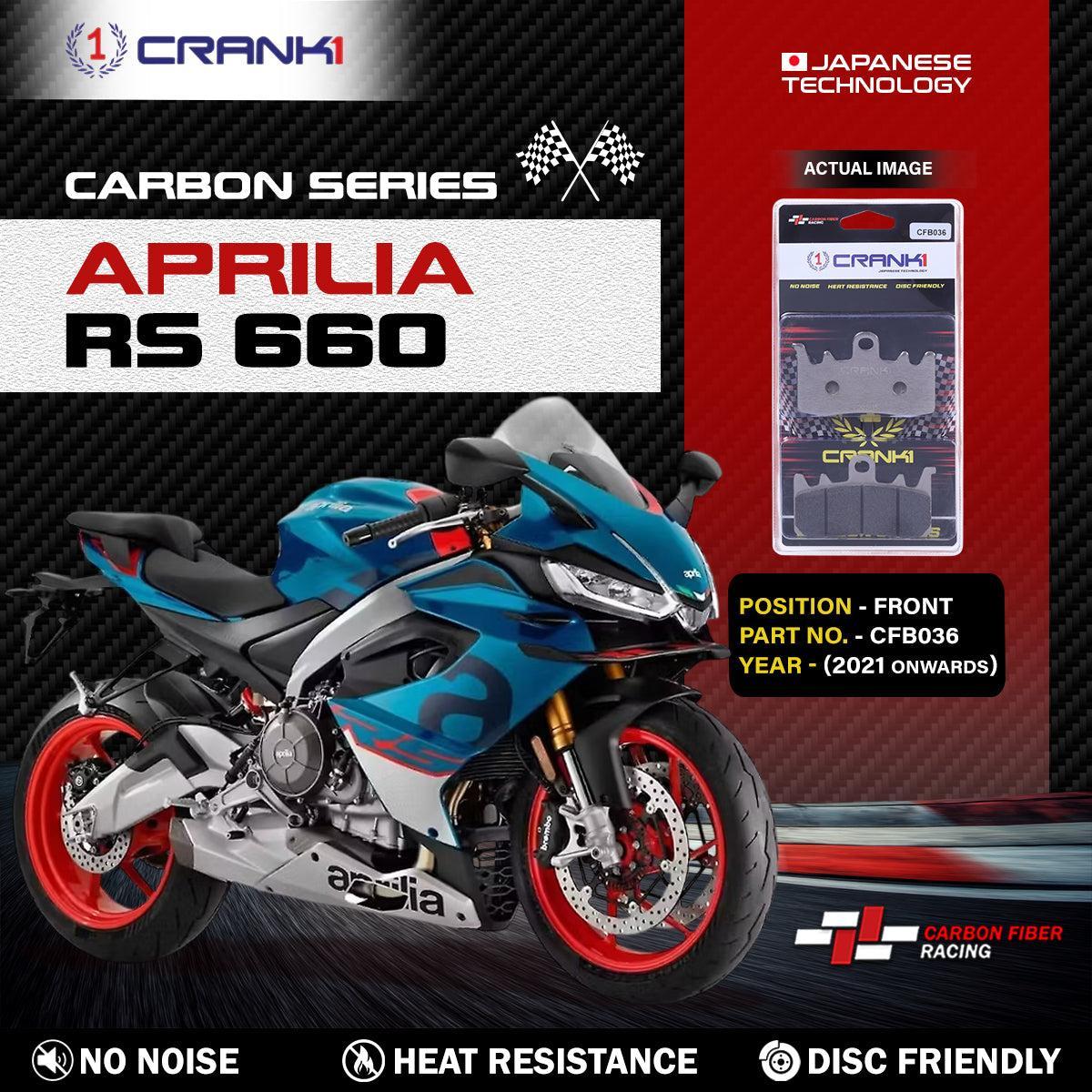 Carbon Brake Pads For Aprilia RS 660 (2021 Onwards) - Front - CFB036 - 2 Sets