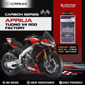 Carbon Brake Pads For Aprilia Tuono V4 1100 Factory (2017-2020) - Front - CFB036 - 2 Sets