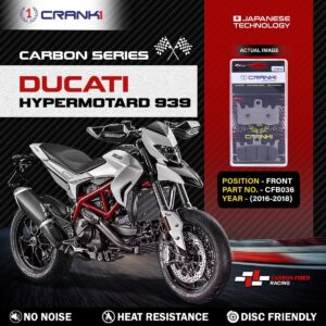 Carbon Brake Pads For Ducati Hypermotard 939 (2016-2018) - Front - CFB036 - 2 Sets