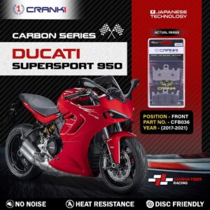 Carbon Brake Pads For Ducati SuperSport 950 (2017-2021) - Front - CFB036 - 2 Sets