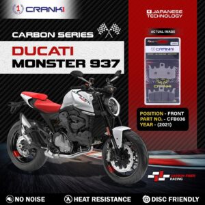 Carbon Brake Pads For Ducati Monster 937 (2021) - Front - CFB036 - 2 Sets